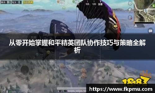 从零开始掌握和平精英团队协作技巧与策略全解析