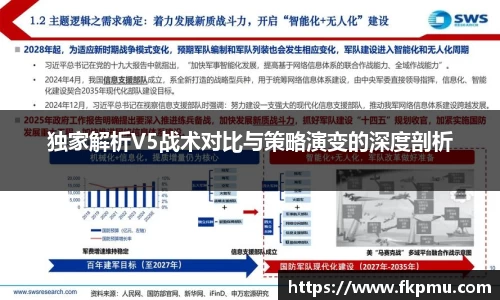 独家解析V5战术对比与策略演变的深度剖析
